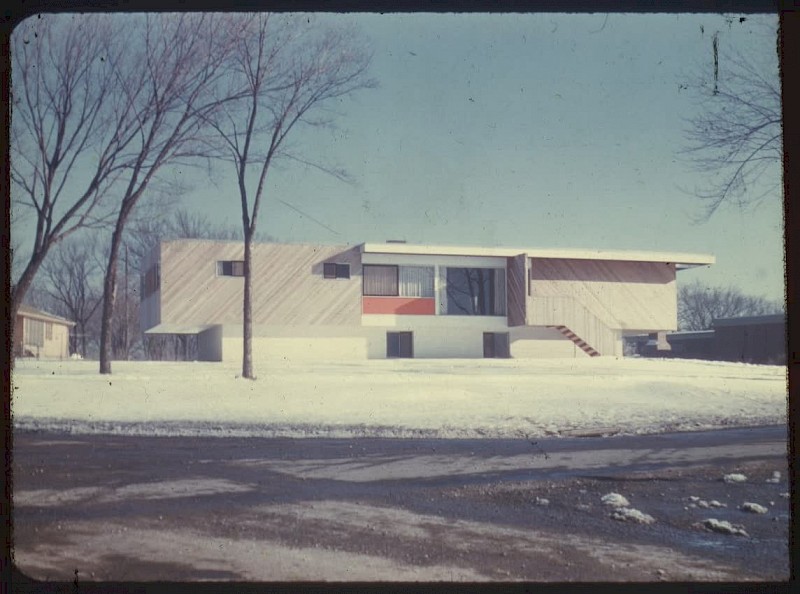 © Marcel Breuer - Syracuse University - Snower House, 1954. Mission Hills, USA 
